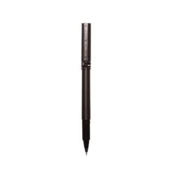 Uni-ball Deluxe Rollerball Pens, Micro Point, Black Ink, 12/Pack (60025)
