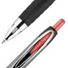 Uni-ball Uniball 207 Retractable Gel Pens, Medium Point, 0.7mm, Red Ink, Dozen (33952)