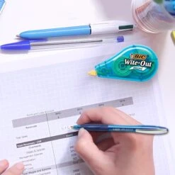 BIC Wite-Out Mini Correction Tape, White, Dozen (WOTM11-WHI) -Sharpie || Pentel || Bic Shop 1E8047C8 100F 4B97 9738B385F1F51819 s7