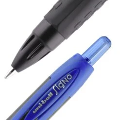Uni-ball Uniball 307 Retractable Gel Pens, Medium Point, 0.7mm, Blue Ink, 3/Pack (1927593)