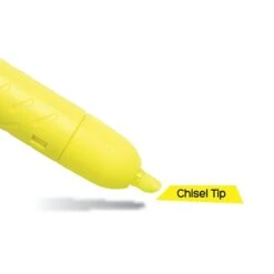 BIC Brite Liner Retractable Highlighter With Grip, Chisel Tip, Yellow, Dozen (BLR11-YW) -Sharpie || Pentel || Bic Shop 22D4F092 4CD5 460E 8DC764A39BFFCB80 s7