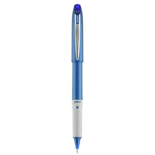Uni-ball Uniball Roller Grip Rollerball Pens, Fine Point, 0.7mm, Blue Ink, Dozen (60709) 2 Uni-ball Uniball Roller Grip Rollerball Pens, Fine Point, 0.7mm, Blue Ink, Dozen (60709) - Image 2