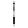 Uni-ball 207 Impact RT Retractable Gel Pens, Bold Point, Black Ink, Dozen (65870)