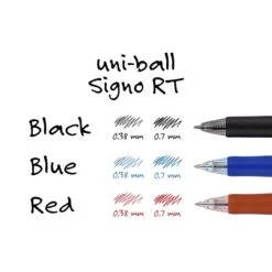 Uni-ball Uniball Signo RT Gel Pens, Medium Point, 0.7mm, Blue Ink, Dozen (65941) -Sharpie || Pentel || Bic Shop 40FEE25B A561 4F4F 93B3BF6E607E5107 s7