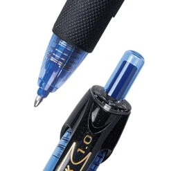 Uni-ball Uni Power Tank RT Ballpoint Pens, Medium Point, 1.0mm, Blue Ink, 12/Pack (42071)