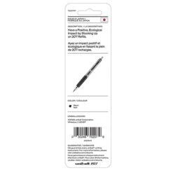 Uni-ball Uniball 207 Retractable Gel Pen Refills, Medium Point, 0.7mm, Black Ink, 2/Pack (70207PP) -Sharpie || Pentel || Bic Shop 4C639BFF 7C16 48FE 8DEC4DC7E535E537 s7