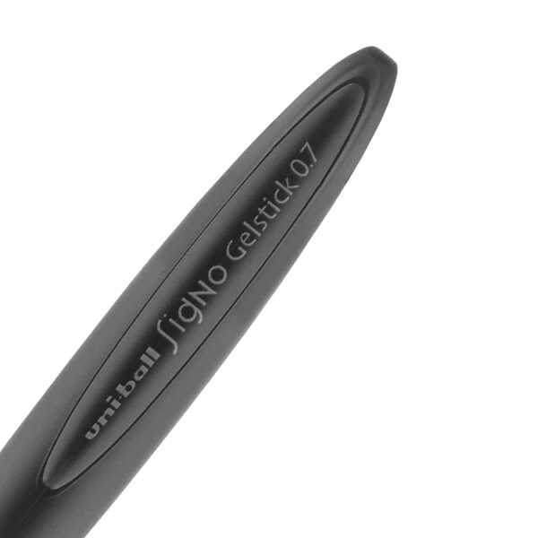 Uni-ball Uni Gel Stick Pens, Medium Point, 0.7mm, Black Ink, Dozen (69054) 4 Uni-ball Uni Gel Stick Pens, Medium Point, 0.7mm, Black Ink, Dozen (69054) - Image 4