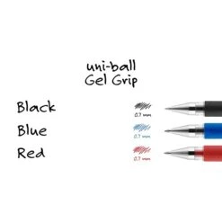 Uni-ball Uniball Gel Grip Gel Pens, Medium Point, 0.7mm, Red Ink, 12/Pack (65452) -Sharpie || Pentel || Bic Shop 5DB7D413 9ECE 4A06 96459AC0BB9DB9B5 s7