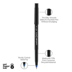 Uni-ball Uniball Onyx Rollerball Pens, Fine Point, 0.7mm, Blue Ink, Dozen (60145) 13 Uni-ball Uniball Onyx Rollerball Pens, Fine Point, 0.7mm, Blue Ink, Dozen (60145) -Sharpie || Pentel || Bic Shop 5FB854BF 05DF 46CE B909F9A33DD52FF2 s7