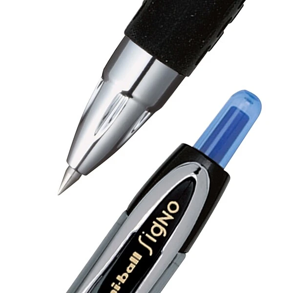Uni-ball Uniball 207 Retractable Gel Pens, Ultra Micro Point, 0.38mm, Blue Ink, 12/Pack (1790923) 1 Uni-ball Uniball 207 Retractable Gel Pens, Ultra Micro Point, 0.38mm, Blue Ink, 12/Pack (1790923)