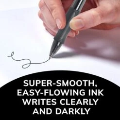 BIC Gel-Ocity Original Retractable Gel Pen, Medium Point, Black Ink, Dozen (31563) -Sharpie || Pentel || Bic Shop 65C0CFAC 84DE 42A8 9D3C1E040302113E s7