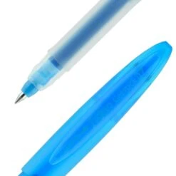 Uni-ball Uni Gel Stick Pens, Medium Point (0.7mm, Blue Ink, 12/Pack (69055)