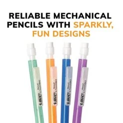 BIC Xtra Sparkle Mechanical Pencil, 0.7mm, #2 Hard Lead, 2 Dozen (MPLP241-BLK) -Sharpie || Pentel || Bic Shop 70BC2D62 A035 41CD AB52CF6D0226023F s7