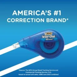 BIC Wite-Out Correction Tape, White, 4/Pack (50589) -Sharpie || Pentel || Bic Shop 7FEB164C 6DE6 4E7C 8168EF0E2DE6345C s7