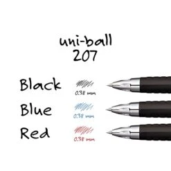 Uni-ball Uniball 207 Retractable Gel Pens, Ultra Micro Point, 0.38mm, Blue Ink, 12/Pack (1790923) 12 Uni-ball Uniball 207 Retractable Gel Pens, Ultra Micro Point, 0.38mm, Blue Ink, 12/Pack (1790923) -Sharpie || Pentel || Bic Shop 848E4CA5 5ADD 4FCE 946F58D849A2D315 s7