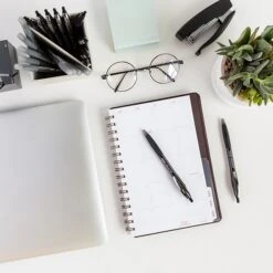 BIC Glide Retractable Ballpoint Pen, Medium Point, Black Ink, Dozen (14347/VCG11BK) -Sharpie || Pentel || Bic Shop 8F8D924C 3C4B 44EE B02465C55B1D384D s7