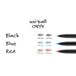 Uni-ball Uniball Onyx Rollerball Pens, Fine Point, 0.7mm, Black Ink, Dozen (60143) 12 Uni-ball Uniball Onyx Rollerball Pens, Fine Point, 0.7mm, Black Ink, Dozen (60143) -Sharpie || Pentel || Bic Shop 8FC4F12C DB83 4511 86A356D16DEC3E19 s7