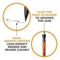 BIC Xtra Life Mechanical Pencil, 0.7mm, #2 Medium Lead, Dozen (90085/MP11) 9 BIC Xtra Life Mechanical Pencil, 0.7mm, #2 Medium Lead, Dozen (90085/MP11) -Sharpie || Pentel || Bic Shop 93052D66 255E 4101 A268213C73D5F79B s7