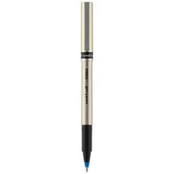 Uni Deluxe Rollerball Pen,Fine Point, Blue Ink, Dozen (60053)