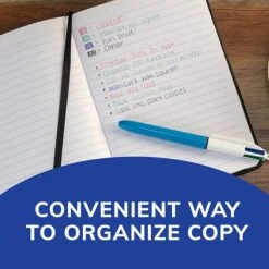 BIC 4-Color Retractable Ballpoint Pens, Medium Point, Assorted Ink, 3/Pack (14540) -Sharpie || Pentel || Bic Shop 9CE571EF 24CF 4F51 83063227C12EC22A s7