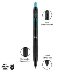 Uni-ball Uniball 207 BLX Retractable Gel Pens, Medium Point (0.7mm, Assorted Ink, 4/Pack (1838182) -Sharpie || Pentel || Bic Shop B3D6E4ED D54F 4719 B5BD1A82B2650838 s7