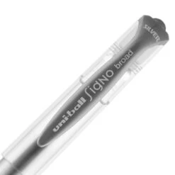 Uni-ball Uniball Signo Gel Impact Pens, Bold Point, 1.0mm, Silver Ink (60658) -Sharpie || Pentel || Bic Shop B461C9A8 DFB7 42DD 84EC503365AD2EEF s7