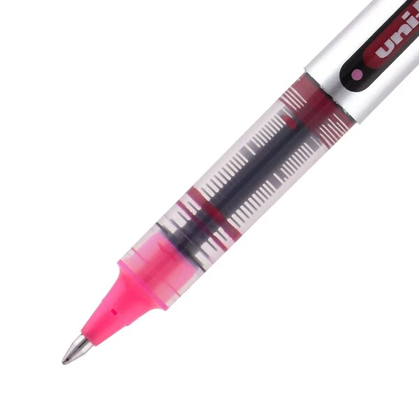 Uni-ball Uniball Vision Designer Rollerball Pens, Fine Point, 0.7mm, Passion Pink Ink (60384) 2 Uni-ball Uniball Vision Designer Rollerball Pens, Fine Point, 0.7mm, Passion Pink Ink (60384) - Image 2