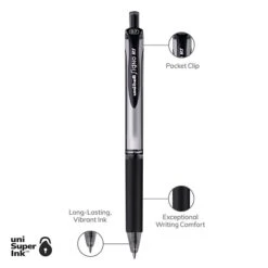 Uni-ball Uniball Signo RT Gel Pens, Medium Point, 0.7mm, Black Ink, Dozen (65940) -Sharpie || Pentel || Bic Shop D0648D1A 8ABF 4110 A39B77B9A695822F s7