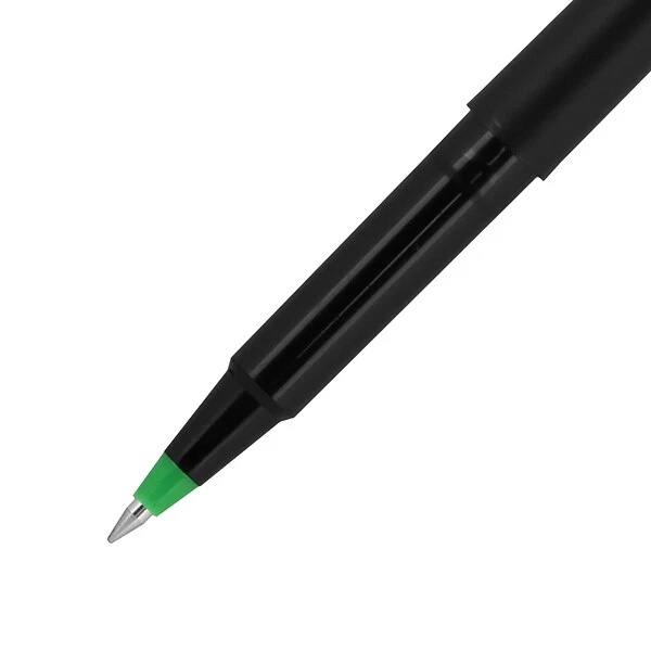 Uniball Roller Pen, Micro Point, 0.5mm, Green Ink, Dozen (60154) 3 Uniball Roller Pen, Micro Point, 0.5mm, Green Ink, Dozen (60154) - Image 3