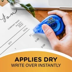 BIC Wite-Out Correction Tape, White, 4/Pack (50589) -Sharpie || Pentel || Bic Shop D6A9CCA0 3249 4FF0 BD2D863D6ECBC6A7 s7