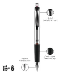 Uni-ball Uniball 207 Impact Retractable Gel Pens, Bold Point, 1.0mm, Red Ink (65872) -Sharpie || Pentel || Bic Shop D7542951 9183 48AB 85D621AC9BB33690 s7