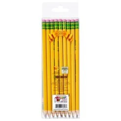 Ticonderoga The World's Best Pencil Pre-Sharpened Wooden Pencil, 2.2mm, #2 Soft Lead, 18/Pack (13818)