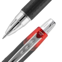 Uni-ball Uni Jetstream RT Retractable Ballpoint Pen, Medium Point, 1.0mm, Red Ink, Dozen (73834)