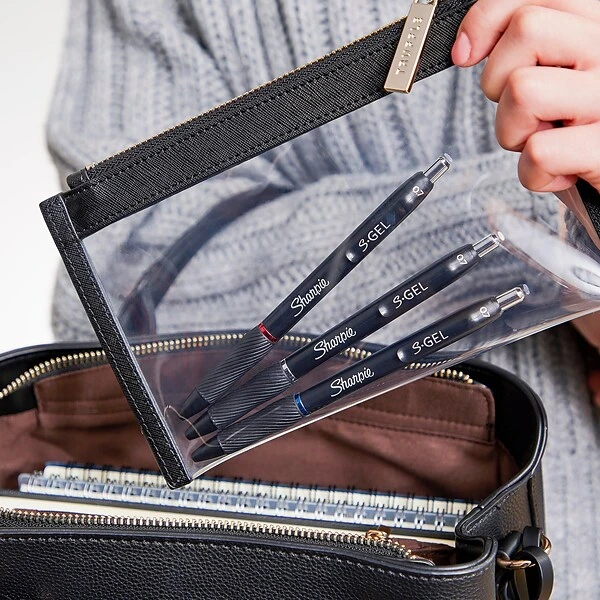 Sharpie S-Gel Retractable Gel Pen, Ultra Fine Point, Black Ink, Dozen (2140521) 4 Sharpie S-Gel Retractable Gel Pen, Ultra Fine Point, Black Ink, Dozen (2140521) - Image 4