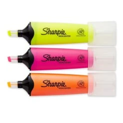 Sharpie Clear View Highlighter, Chisel Tip, Assorted, 3/Pack (1912767/2128222) -Sharpie || Pentel || Bic Shop m002303126 s7