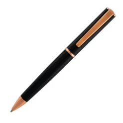 Sharpie || Pentel || Bic Shop 20 Monteverde Impressa Ballpoint Pen, Black With Rose Gold (MV29865)