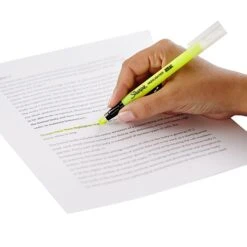 Sharpie Clear View Highlighter, Chisel Tip, Yellow, 3/Pack (1950745/2128217) -Sharpie || Pentel || Bic Shop m003904476 s7