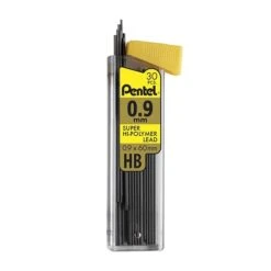 Pentel® Super Hi-Polymer Lead Refill, 0.9mm, 12 Packs Of 30 (PENC29HB)