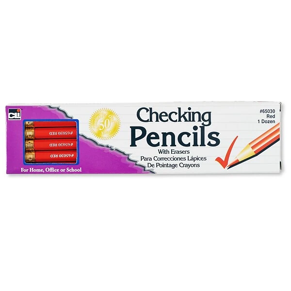 CLI Checking Pencils, Red Lead, BD/6 1 CLI Checking Pencils, Red Lead, BD/6