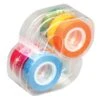 Lee Products Removable Highlighter Tape, 1/2"W X 720"L, Fluorescent Colors, Pack Of 6 (LEE19188)