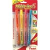 Pentel® Recycled Handy-Lines Slim Retractable Highlighters, 4/Pack (SXS15BPS4M)