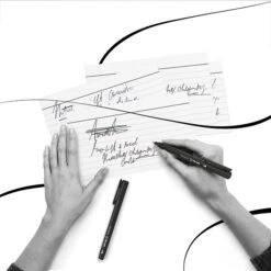 TRU RED™ Permanent Markers, Ultra Fine Tip, Black, 12/Pack (TR54534) -Sharpie || Pentel || Bic Shop s1194659 s7