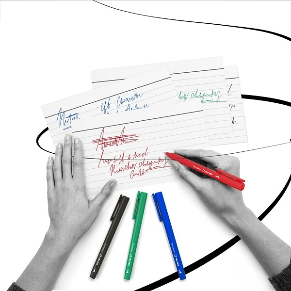 TRU RED™ Pen Permanent Markers, Fine Tip, Assorted, 5/Pack (TR54527) 7 TRU RED™ Pen Permanent Markers, Fine Tip, Assorted, 5/Pack (TR54527) - Image 7