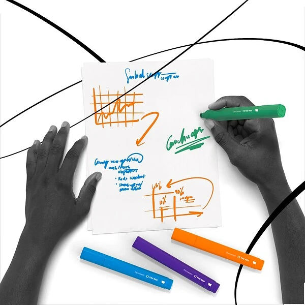 TRU RED™ Tank Permanent Markers, Chisel Tip, Green, 12/Pack (TR54541) 7 TRU RED™ Tank Permanent Markers, Chisel Tip, Green, 12/Pack (TR54541) - Image 7