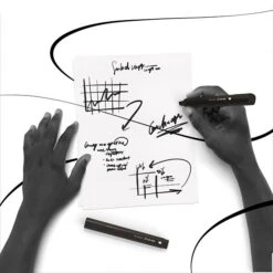 TRU RED™ Tank Permanent Markers, Chisel Tip, Black, 36/Pack (TR54544) -Sharpie || Pentel || Bic Shop s1194665 s7