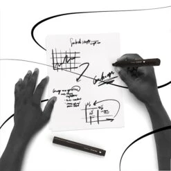 TRU RED™ Tank Permanent Markers, Chisel Tip, Black, 5/Pack (TR54523) -Sharpie || Pentel || Bic Shop s1194946 s7