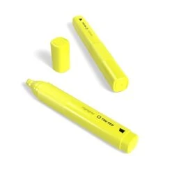 TRU RED™ Tank Highlighter With Grip, Chisel Tip, Yellow, Dozen (TR54579) 10 TRU RED™ Tank Highlighter With Grip, Chisel Tip, Yellow, Dozen (TR54579) -Sharpie || Pentel || Bic Shop s1194980 s7
