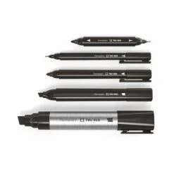 TRU RED™ Pen Permanent Markers, Ultra Fine Tip, Black, 5/Pack (TR54525) -Sharpie || Pentel || Bic Shop s1195020 s7 13