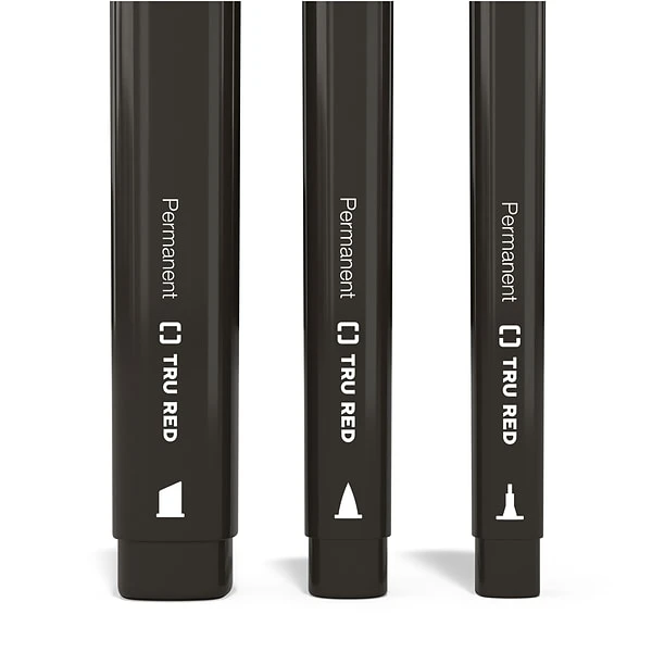 TRU RED™ Tank Permanent Markers, Chisel Tip, Assorted, 5/Pack (TR54526) 5 TRU RED™ Tank Permanent Markers, Chisel Tip, Assorted, 5/Pack (TR54526) - Image 5