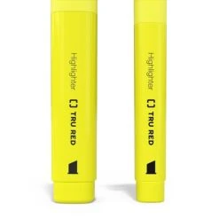 TRU RED™ Tank Highlighter With Grip, Chisel Tip, Yellow, 36/Pack (TR54581) -Sharpie || Pentel || Bic Shop s1195031 s7